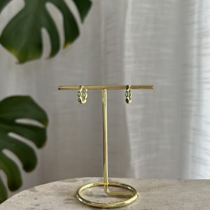 Emerald Hoops